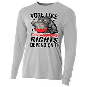 Cats Vote Like Your Daughters Rights Depend On It Cooling Performance Long Sleeve Crew