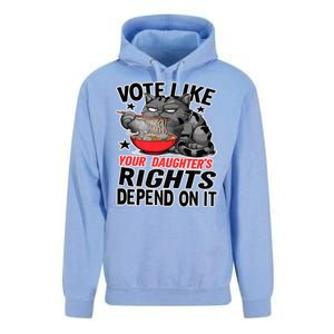 Cats Vote Like Your Daughters Rights Depend On It Unisex Surf Hoodie