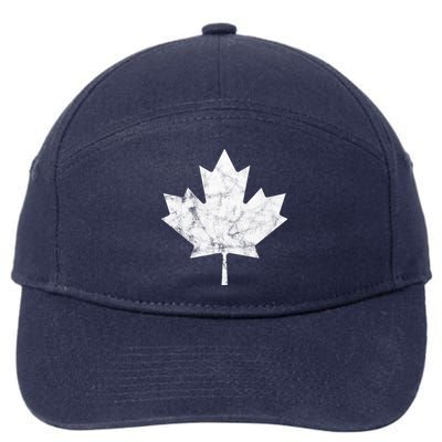 Canada Vintage Leaf 7-Panel Snapback Hat