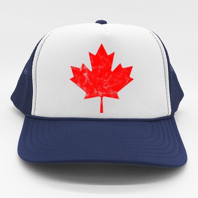 Canada Vintage Leaf Trucker Hat