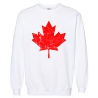 Canada Vintage Leaf Garment-Dyed Sweatshirt