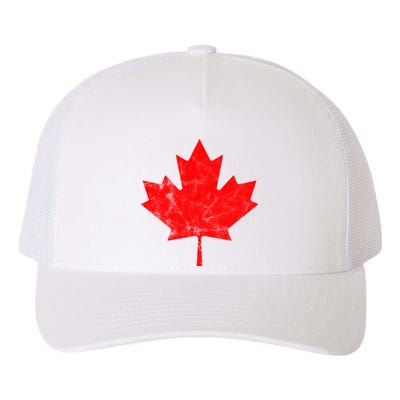 Canada Vintage Leaf Yupoong Adult 5-Panel Trucker Hat