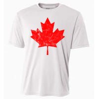 Canada Vintage Leaf Cooling Performance Crew T-Shirt