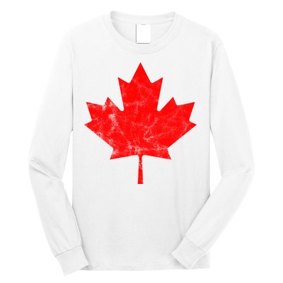 Canada Vintage Leaf Long Sleeve Shirt