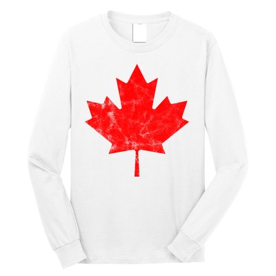 Canada Vintage Leaf Long Sleeve Shirt