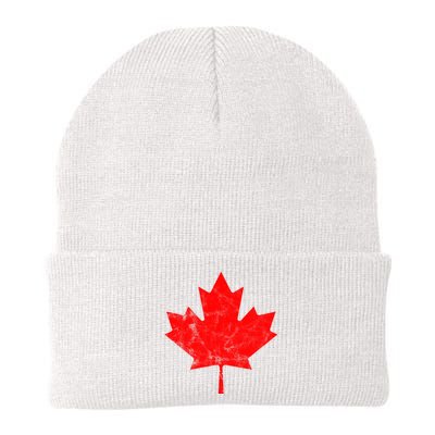 Canada Vintage Leaf Knit Cap Winter Beanie