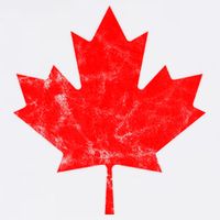 Canada Vintage Leaf Beanie