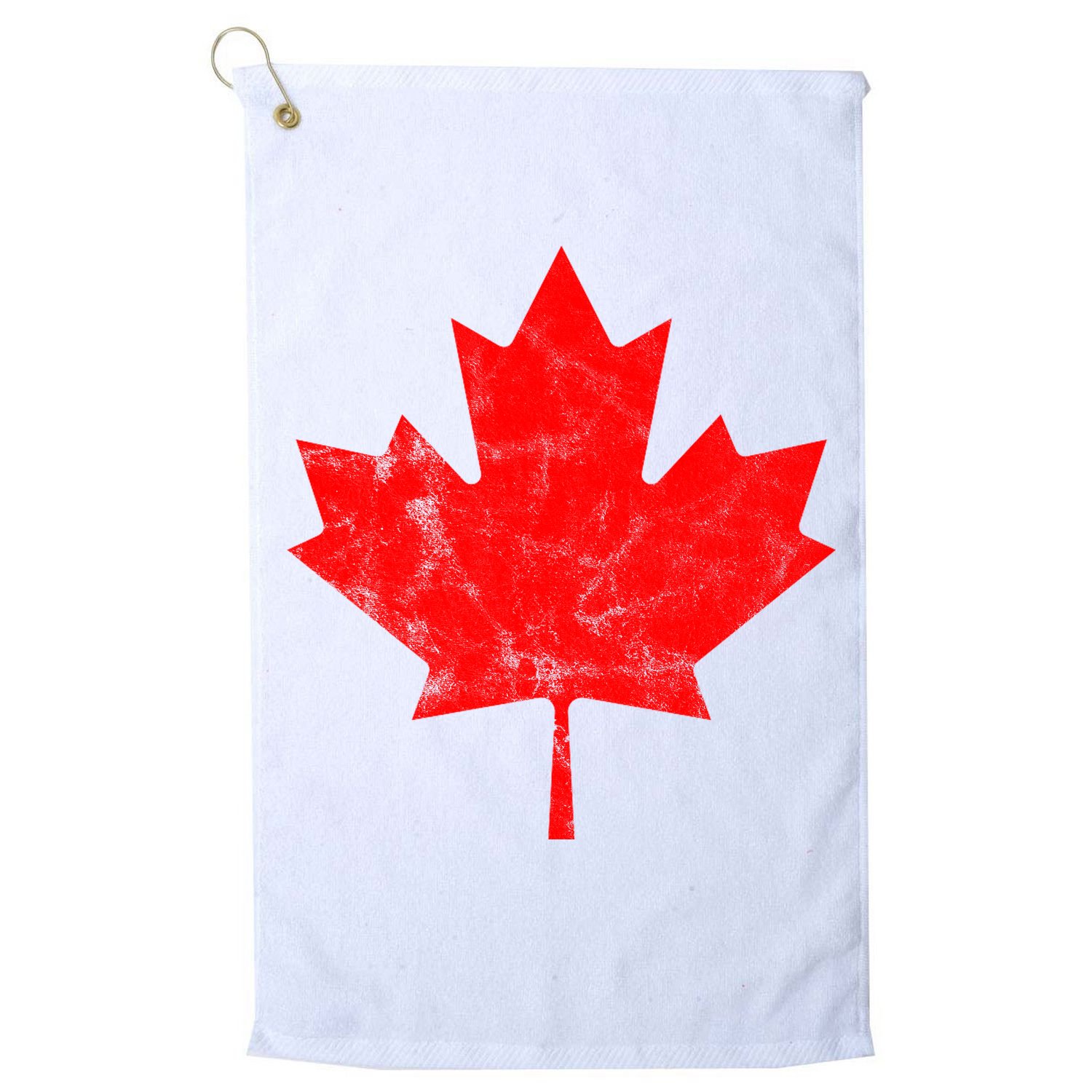 Canada Vintage Leaf Golf Towel