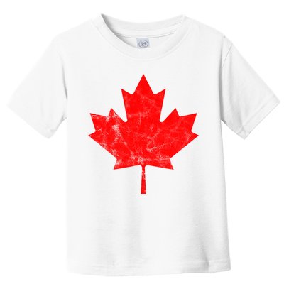 Canada Vintage Leaf Toddler T-Shirt