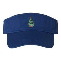 Celery Vegetable Lover Xmas Santa Hat Celery Christmas Tree Gift Valucap Bio-Washed Visor