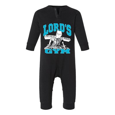 Cool Vector Lord's Gym New Infant Fleece One Piece