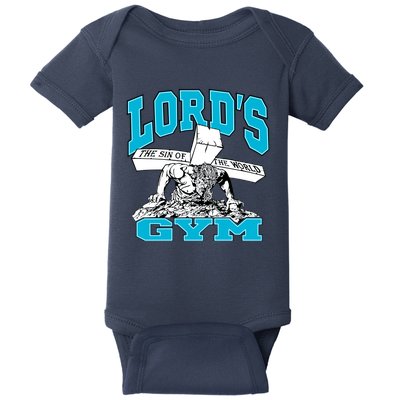 Cool Vector Lord's Gym New Baby Bodysuit