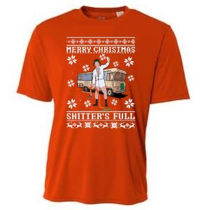 Christmas Vacation Merry Christmas Shitters Full Christmas Ugly Cooling Performance Crew T-Shirt