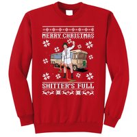 Christmas Vacation Merry Christmas Shitters Full Christmas Ugly Sweatshirt