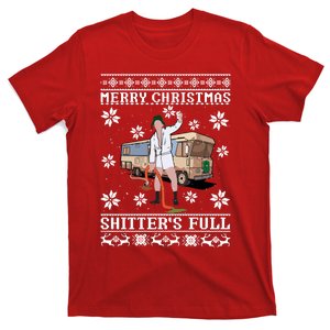 Christmas Vacation Merry Christmas Shitters Full Christmas Ugly T-Shirt