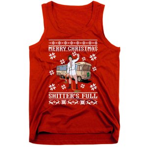 Christmas Vacation Merry Christmas Shitters Full Christmas Ugly Tank Top