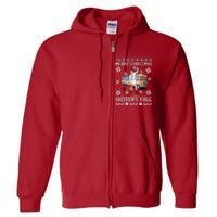 Christmas Vacation Merry Christmas Shitters Full Christmas Ugly Full Zip Hoodie