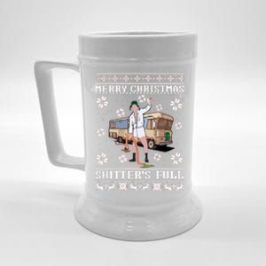 Christmas Vacation Merry Christmas Shitters Full Christmas Ugly Beer Stein