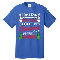 Christmas Vacation Misery Funny Xmas Santa Family Quotes Gift Tall T-Shirt