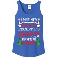 Christmas Vacation Misery Funny Xmas Santa Family Quotes Gift Ladies Essential Tank