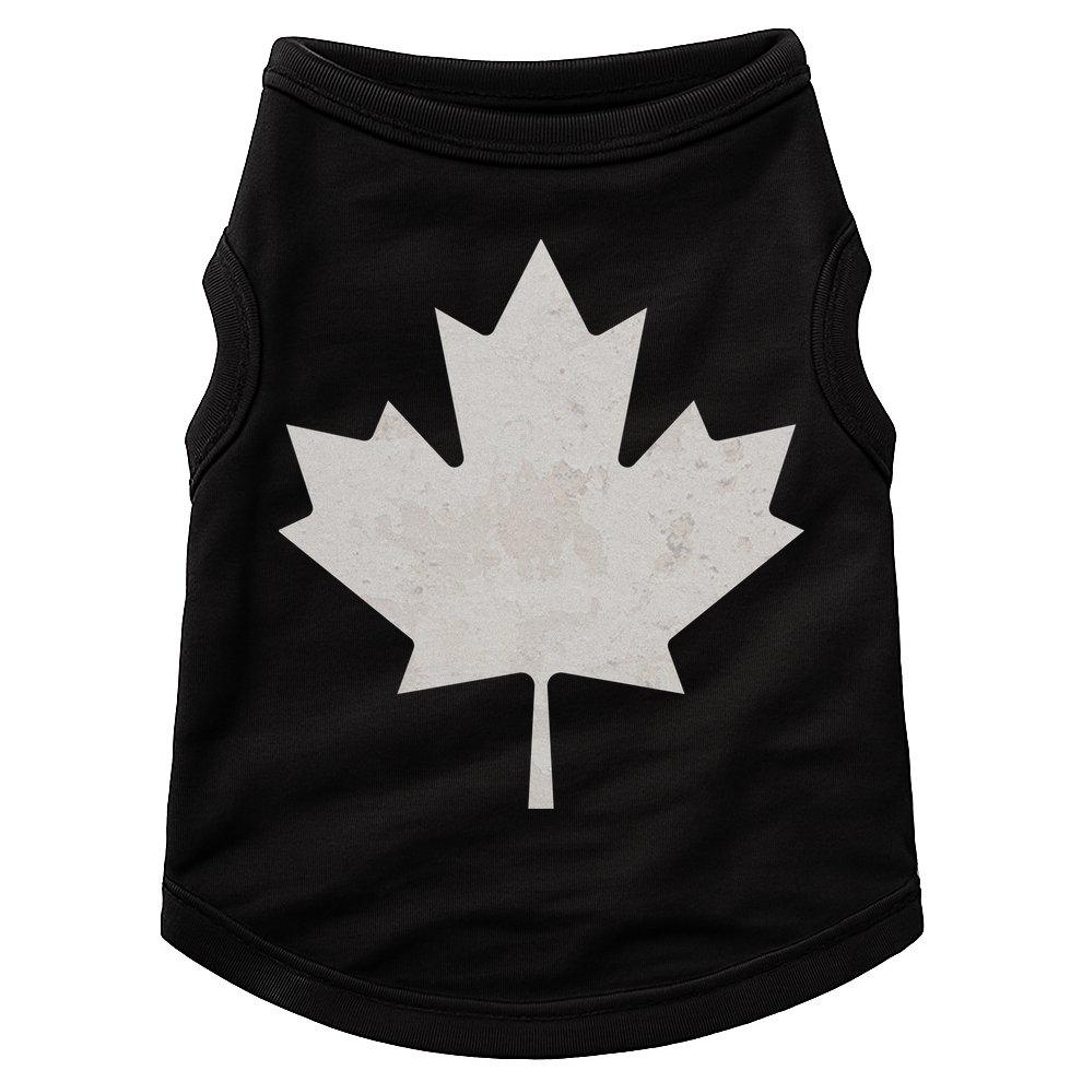 Canadian Vintage Maple Leaf Canada National Pride Flag Symbol Doggie Tank