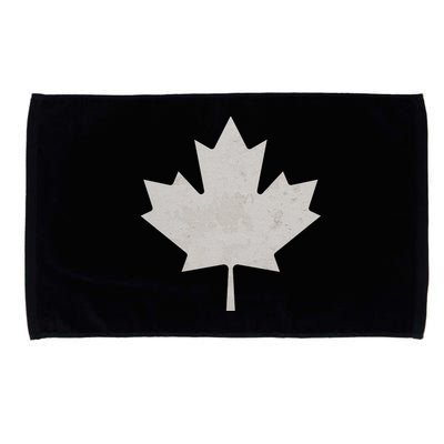 Canadian Vintage Maple Leaf Canada National Pride Flag Symbol Microfiber Hand Towel