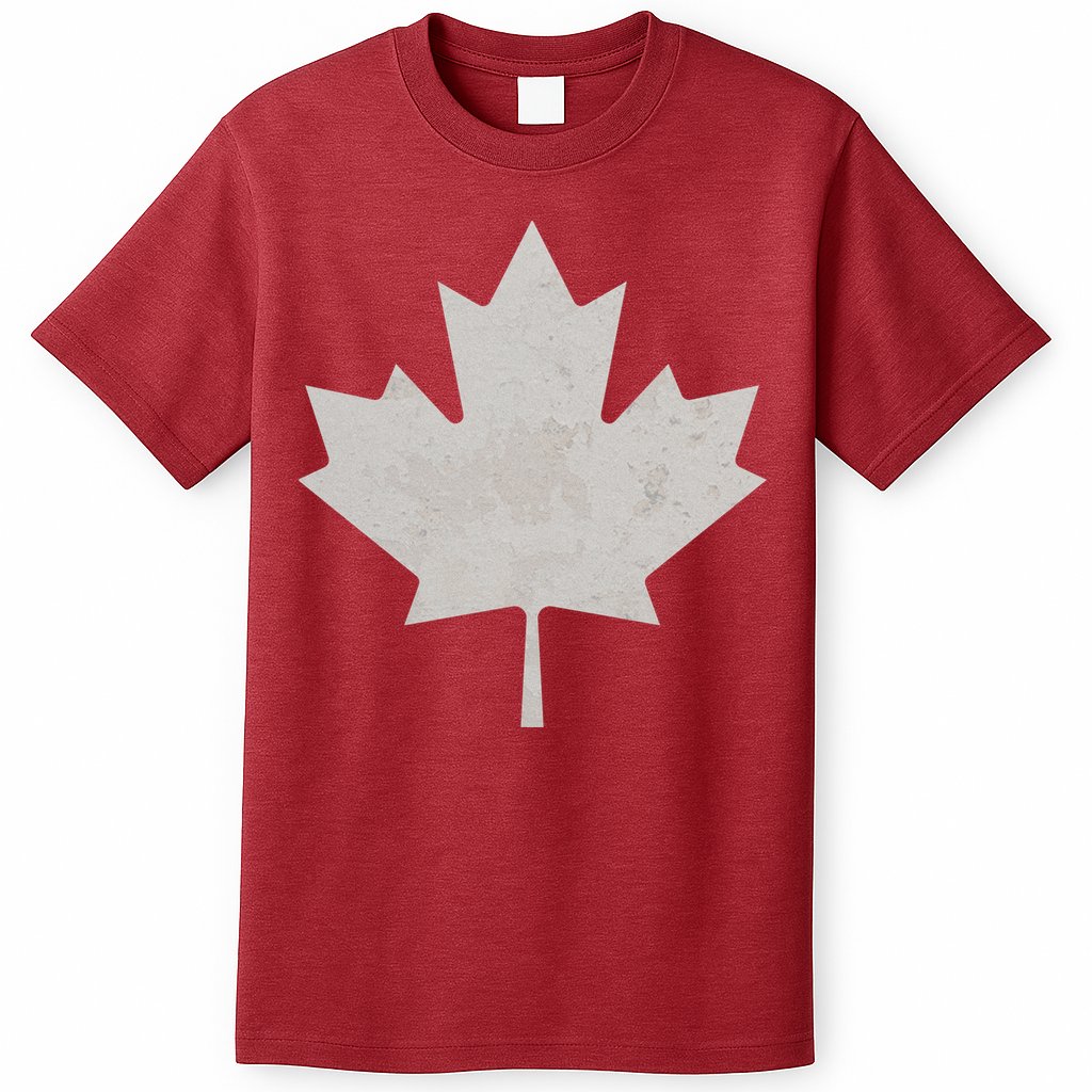 Canadian Vintage Maple Leaf Canada National Pride Flag Symbol T-Shirt