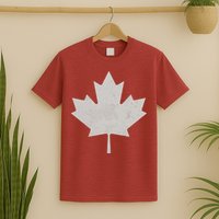 Canadian Vintage Maple Leaf Canada National Pride Flag Symbol T-Shirt