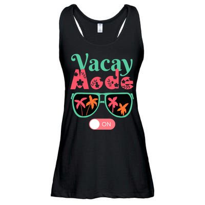 Cute Vacay Mode Summer On Funny Family Vacation Ladies Essential Flowy Tank