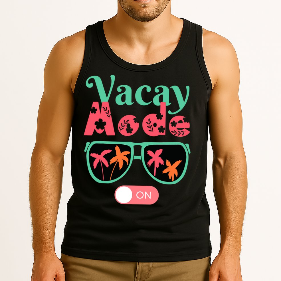 Cute Vacay Mode Summer On Funny Family Vacation Tank Top