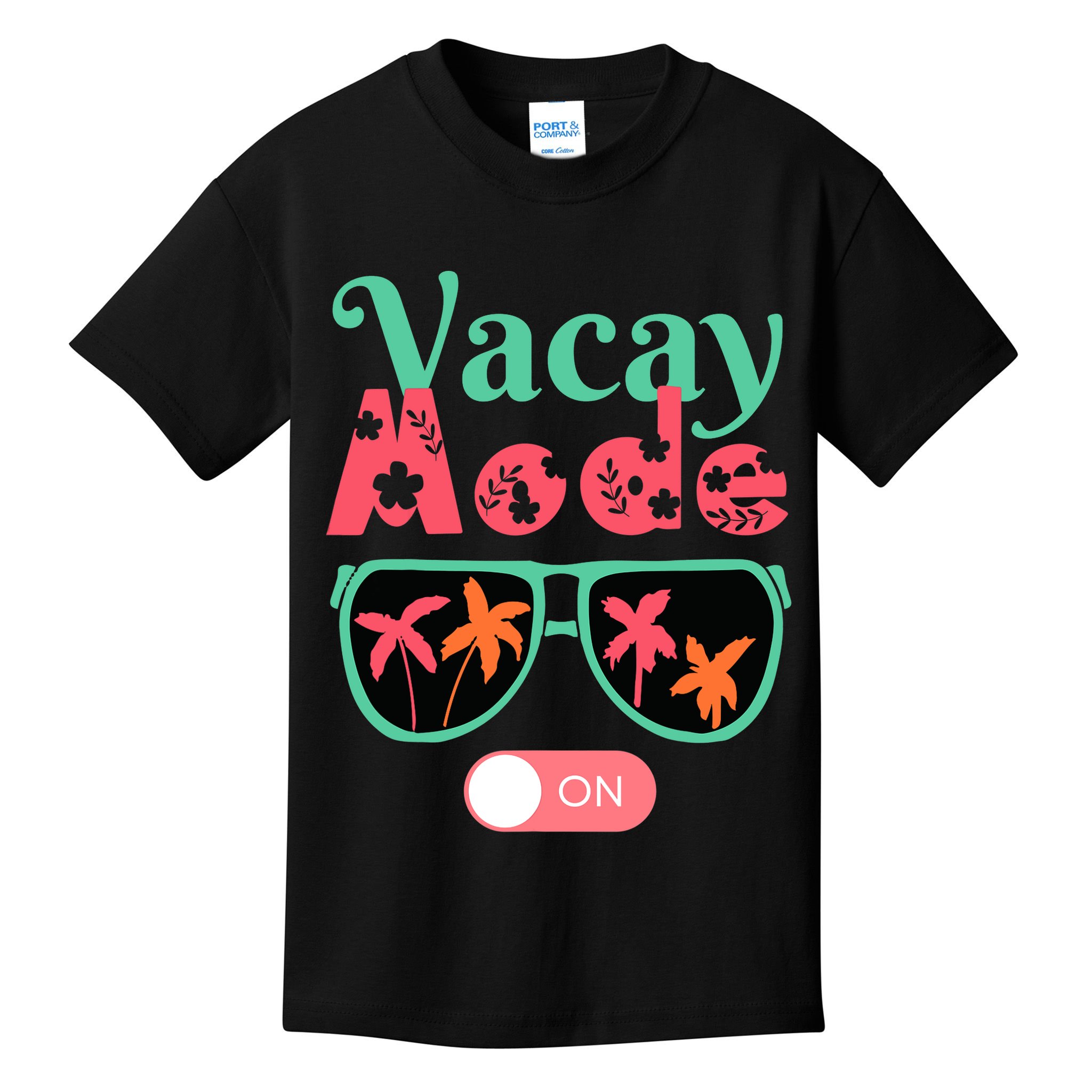 Cute Vacay Mode Summer On Funny Family Vacation Kids T-Shirt