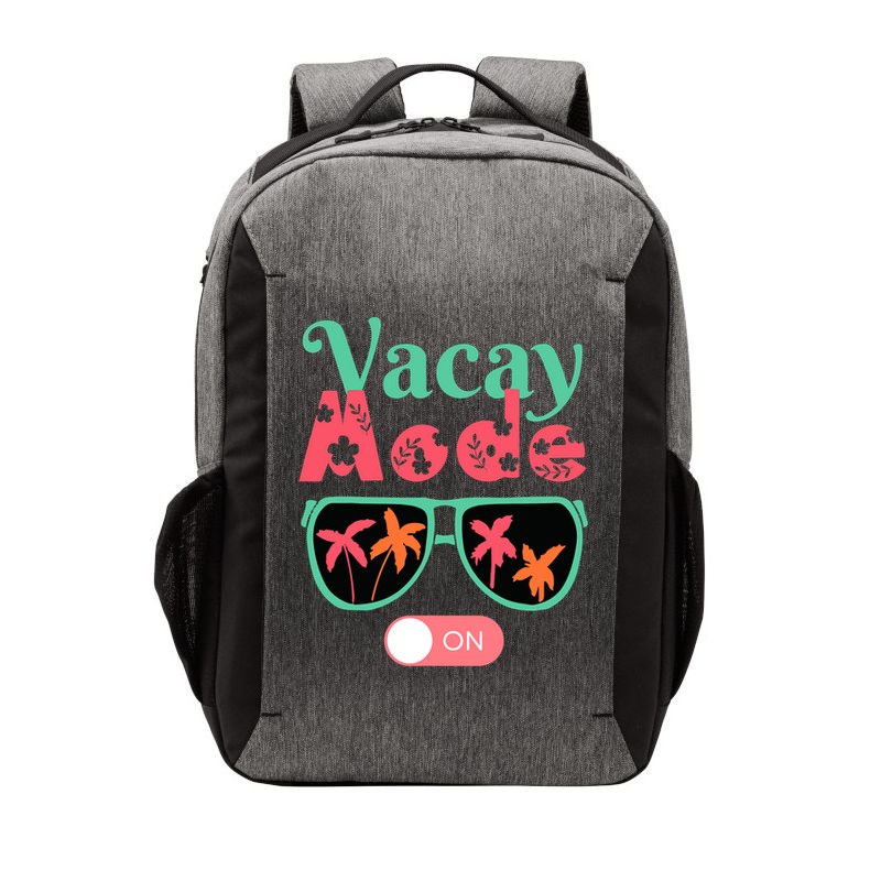 Cute Vacay Mode Summer On Funny Family Vacation Vector Backpack