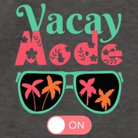 Cute Vacay Mode Summer On Funny Family Vacation Vector Backpack