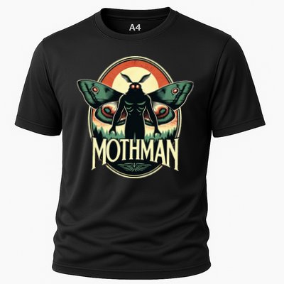 Cryptid Vintage Mothman Folklore Performance Shirt