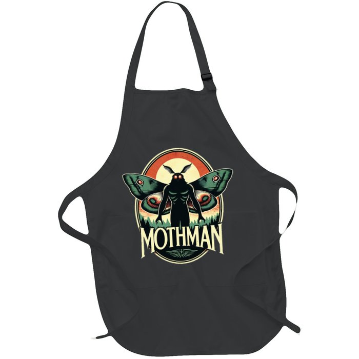 Cryptid Vintage Mothman Folklore Apron