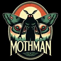 Cryptid Vintage Mothman Folklore Impact Tech Backpack