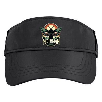Cryptid Vintage Mothman Folklore Adult Drive Performance Visor