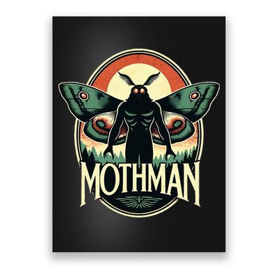 Cryptid Vintage Mothman Folklore Poster
