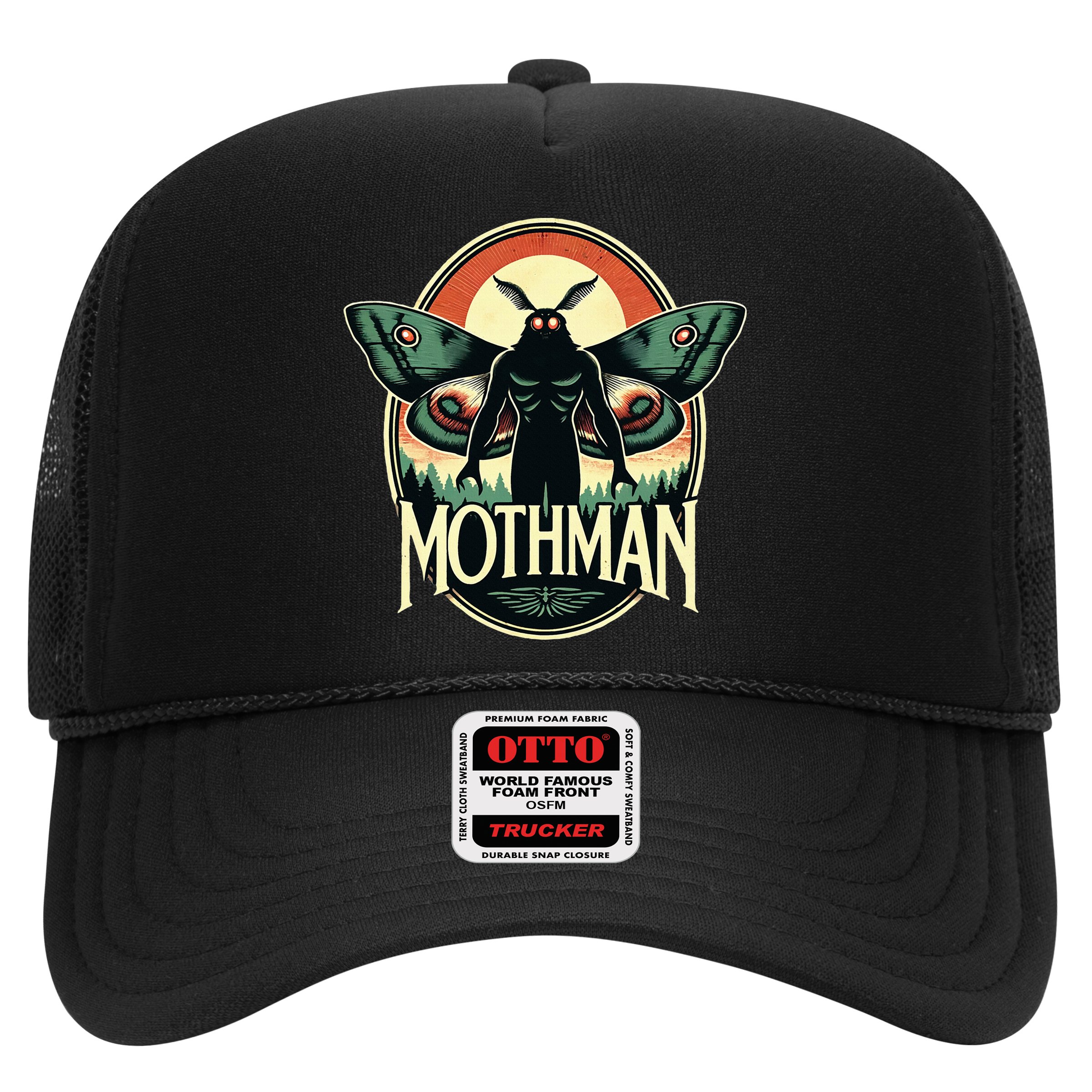 Cryptid Vintage Mothman Folklore Hat