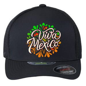 Cute Viva Mexico Flexfit Unipanel Trucker Cap