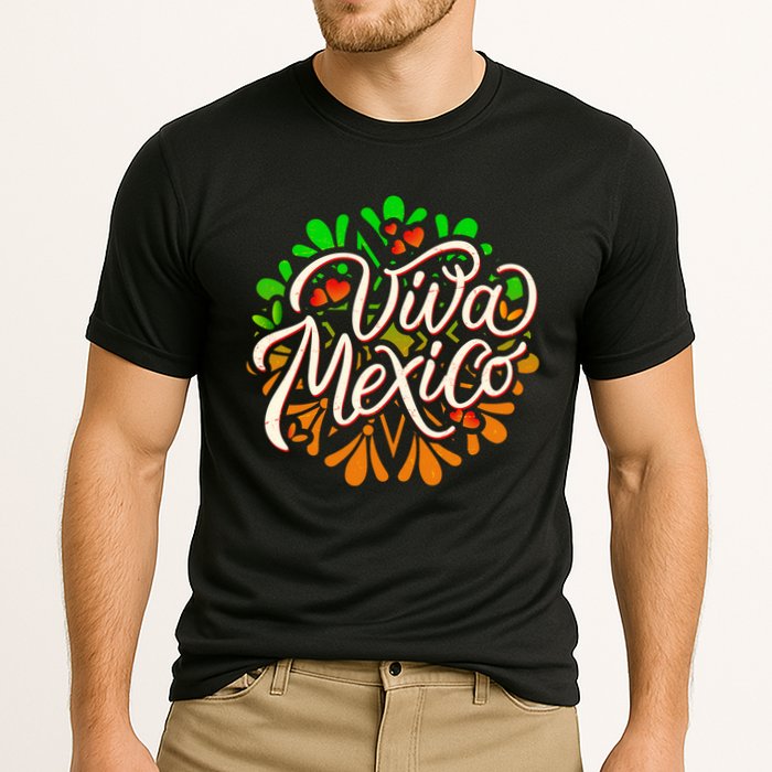 Cute Viva Mexico Cooling Performance Crew T-Shirt