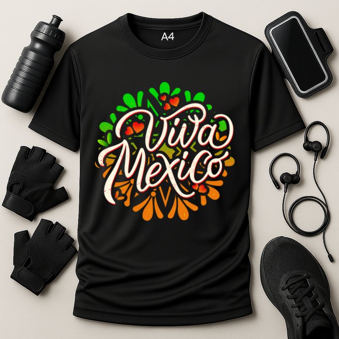 Cute Viva Mexico Cooling Performance Crew T-Shirt