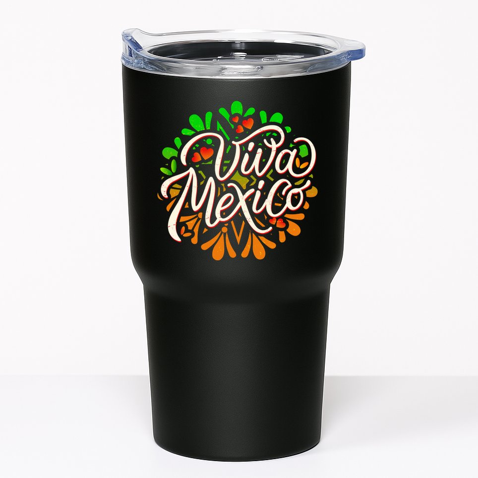 Cute Viva Mexico Tumbler