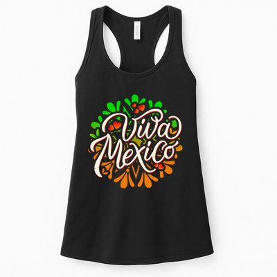 Cute Viva Mexico Womens Tank Top