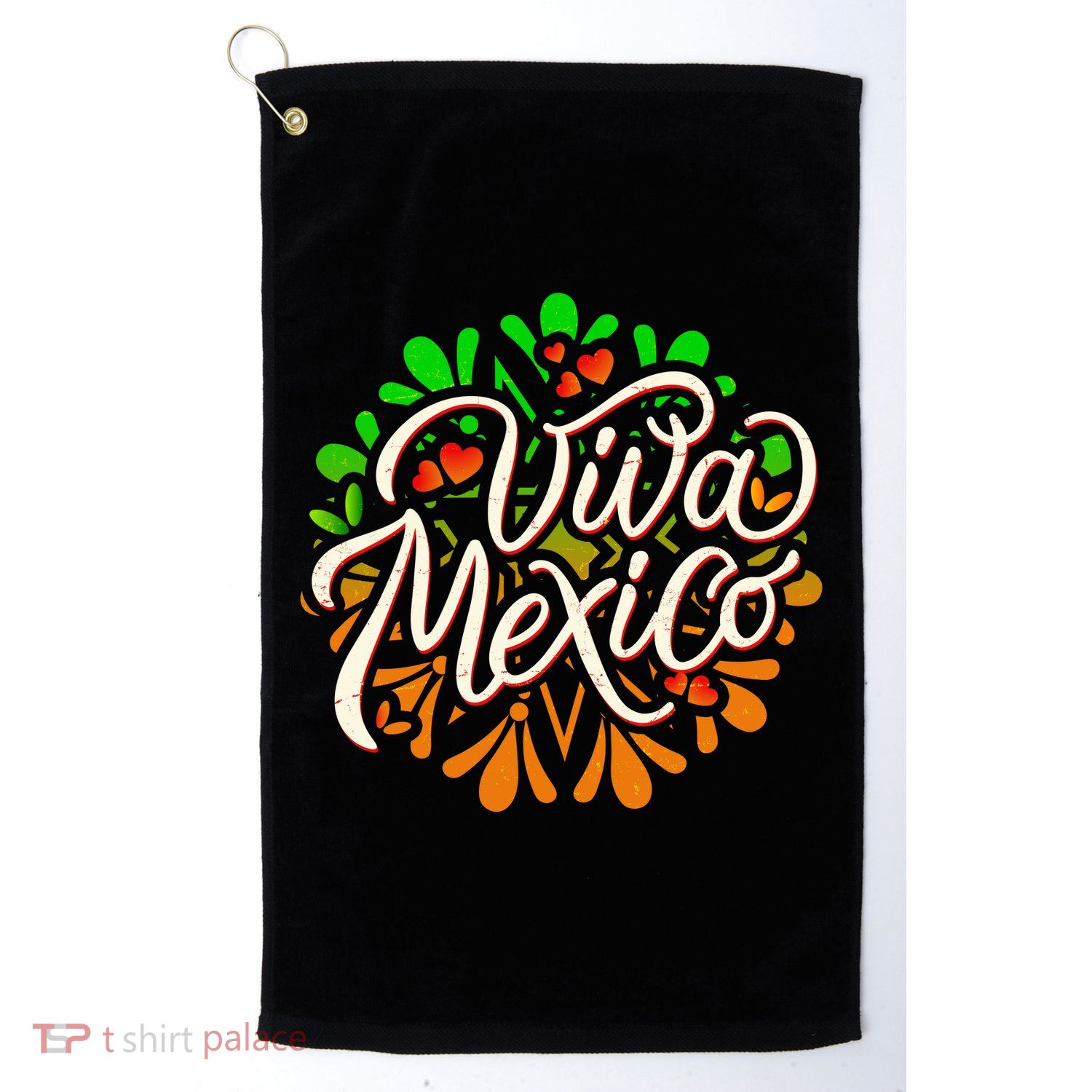 Cute Viva Mexico Golf Towel