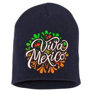 Cute Viva Mexico Short Acrylic Beanie