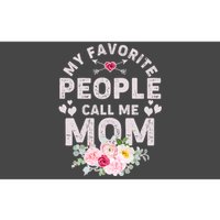 Cute Vintage My Favorite People Call Me Mom Bumper Sticker