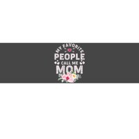 Cute Vintage My Favorite People Call Me Mom Bumper Sticker