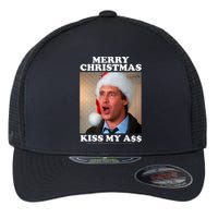 Christmas Vacation Merry Christmas Kiss My A$$ Flexfit Unipanel Trucker Cap