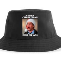 Christmas Vacation Merry Christmas Kiss My A$$ Sustainable Bucket Hat